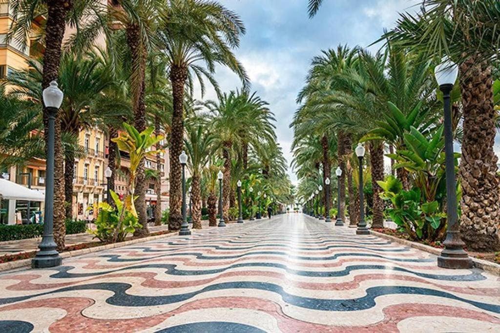 Apartamento De Diseno Centrico A 5 Min De Playa 阿利坎特 外观 照片